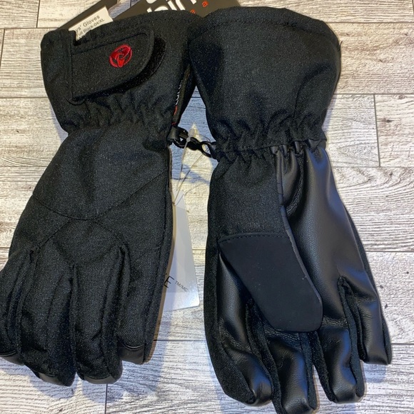 Boys Turbine Drago Gloves Full Black $40 - Picture 2 of 6
